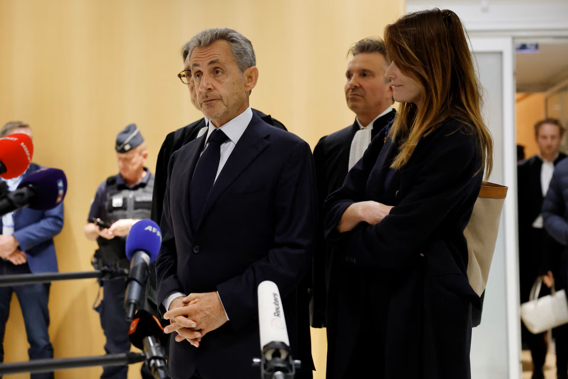 Former French President Sarkozy handed 5-year jail term in stunning downfall